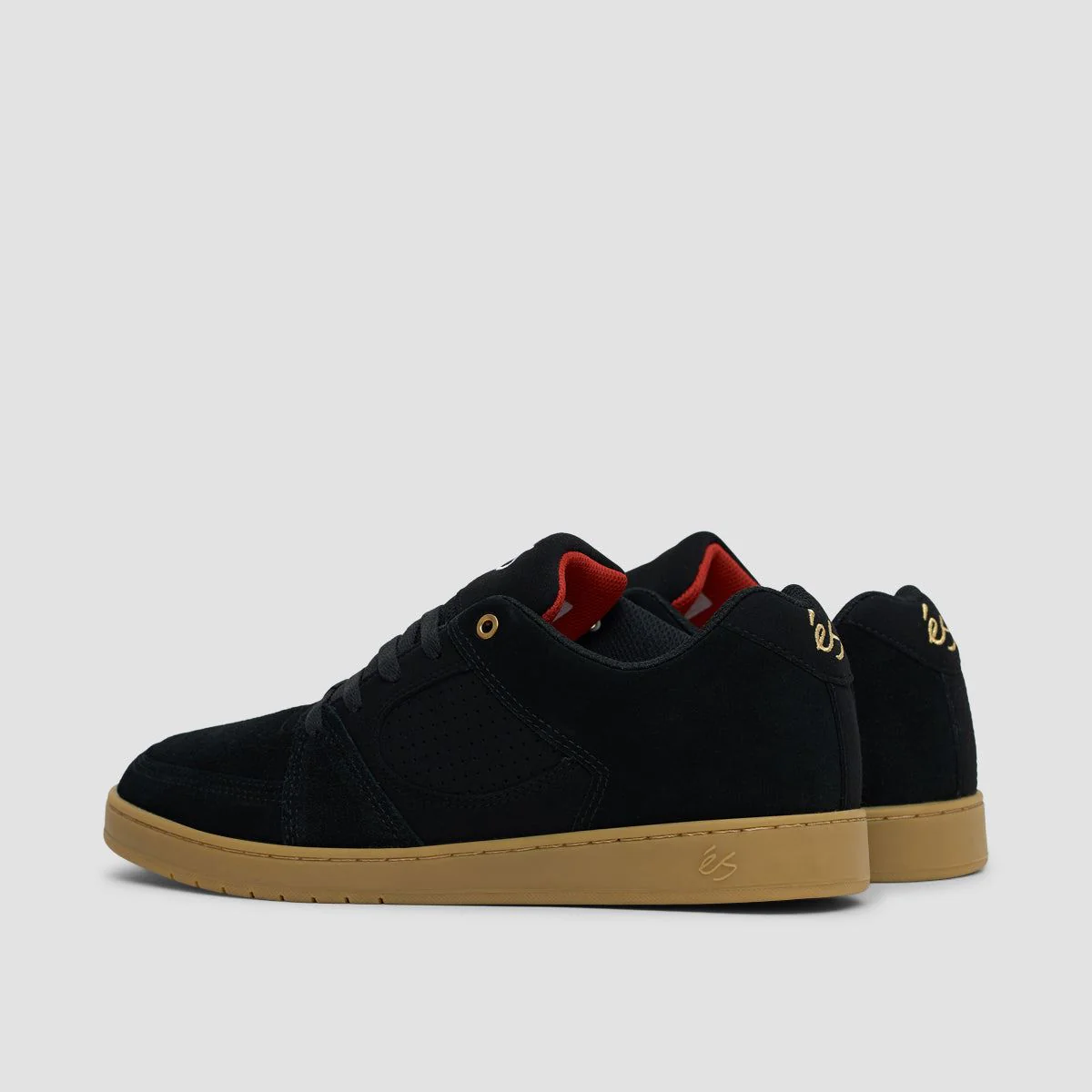 eS Accel Slim Shoes - Black/Gum - Image 3