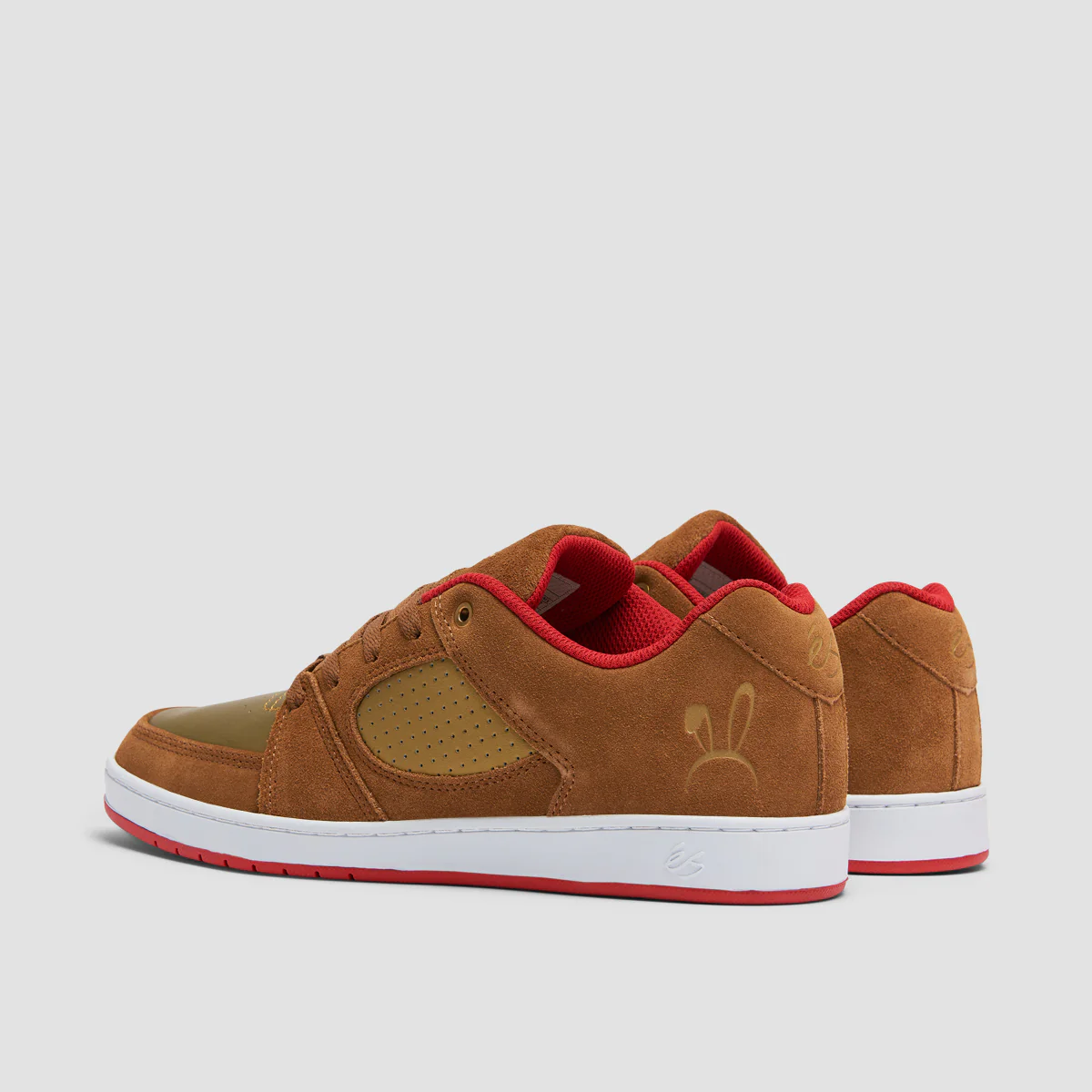 eS Accel Slim Shoes - Brown/Bling/Bling - Image 3
