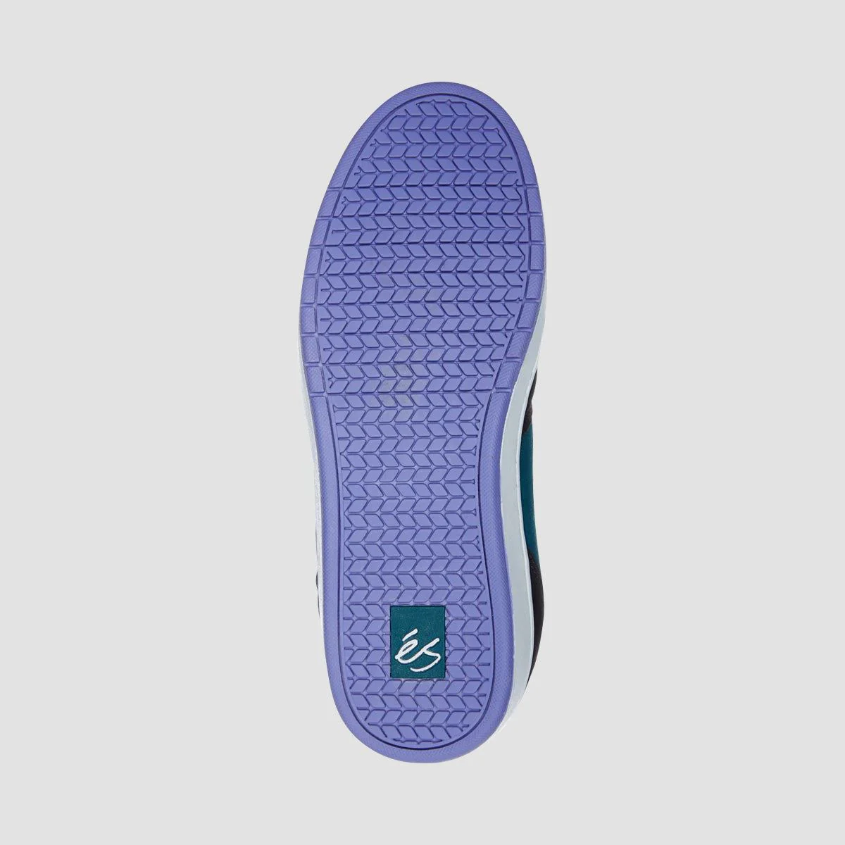 eS Accel Slim Mid Top Shoes - Black/White/Green - Image 3