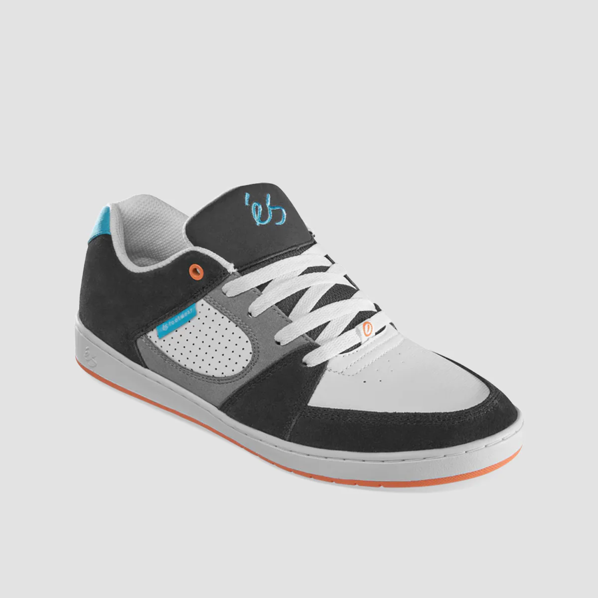 eS Accel Slim Shoes - Navy/Grey/Orange - Image 2