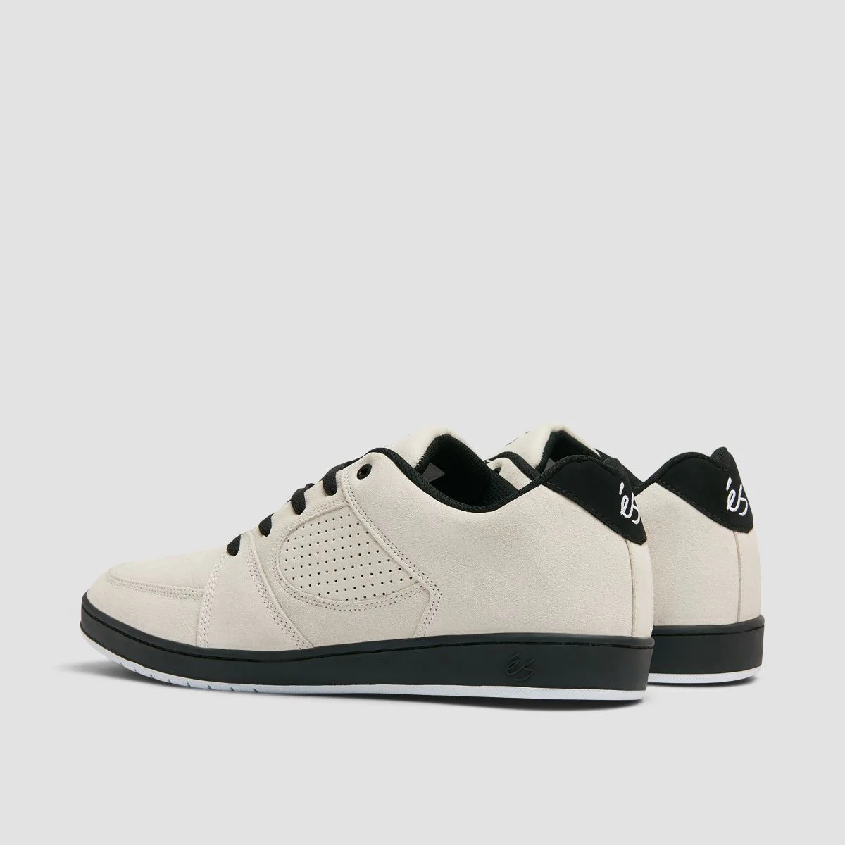 eS Accel Slim Shoes - White/Black/White - Image 3
