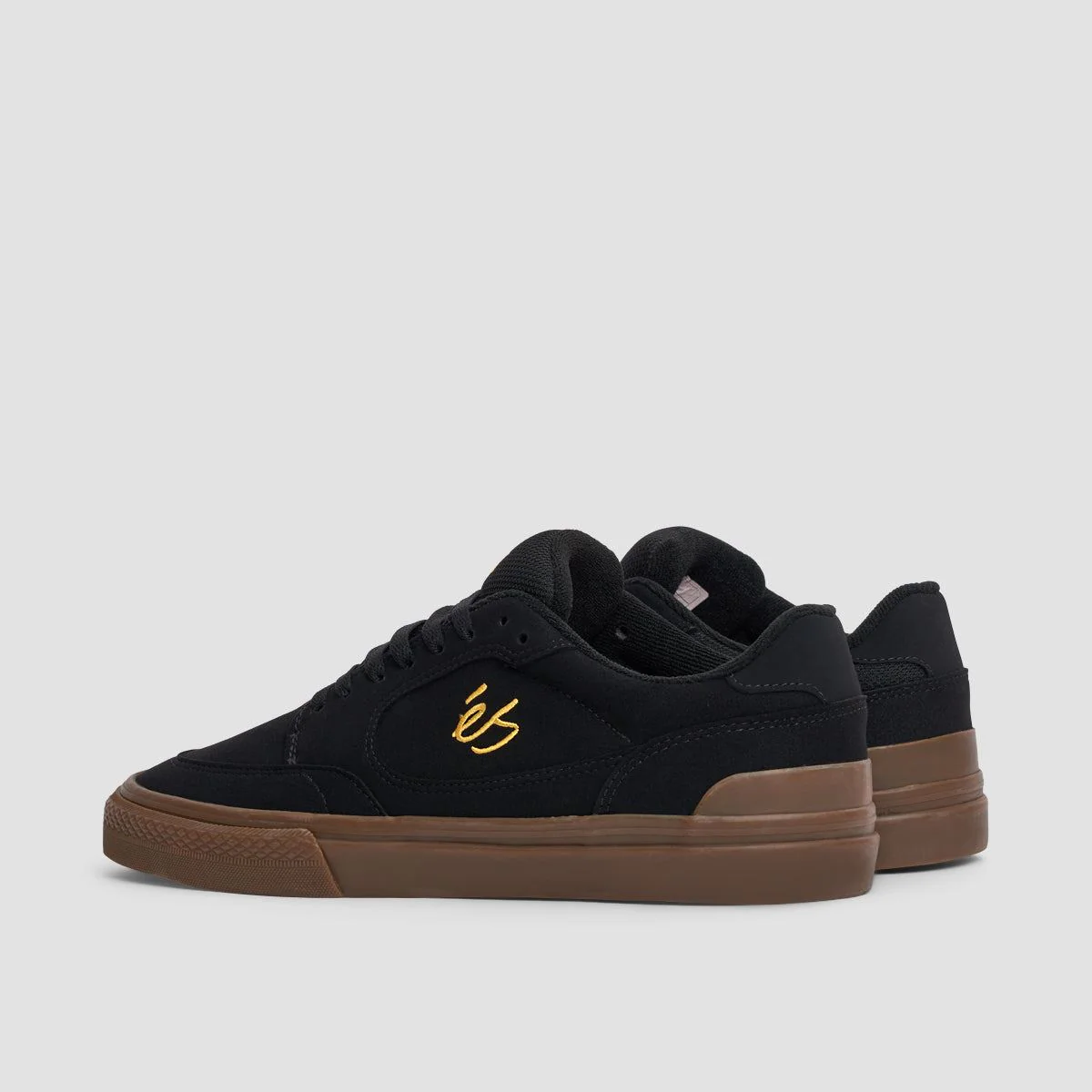 eS Caspian Shoes - Black/Gum - Image 3