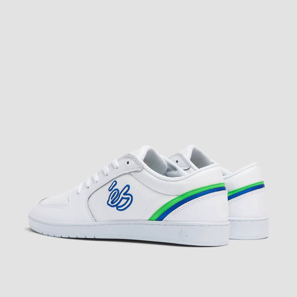 eS Eos Shoes - White/Blue/Green - Image 3