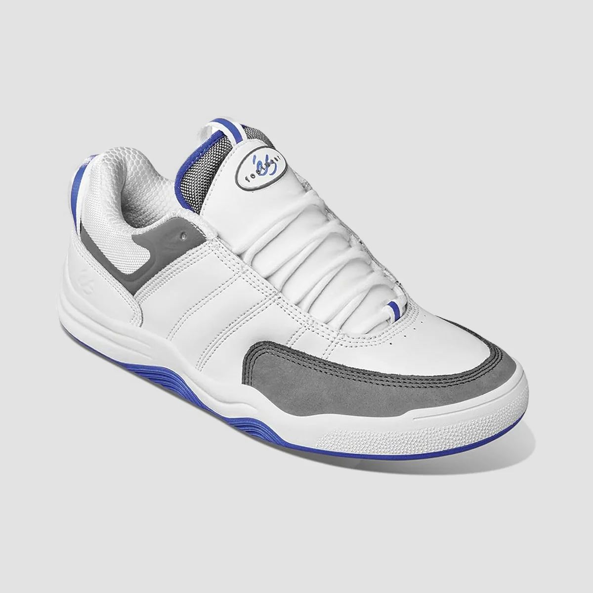 eS Evant Shoes - White/Grey/Blue - Image 2