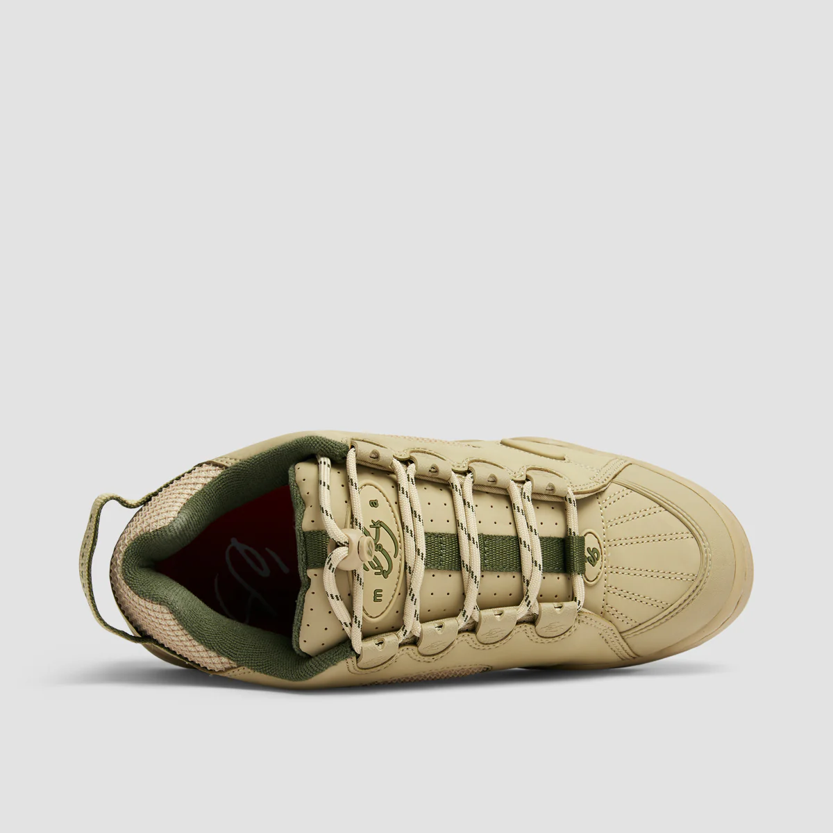 eS Muska Shoes - Tan/Green - Image 4