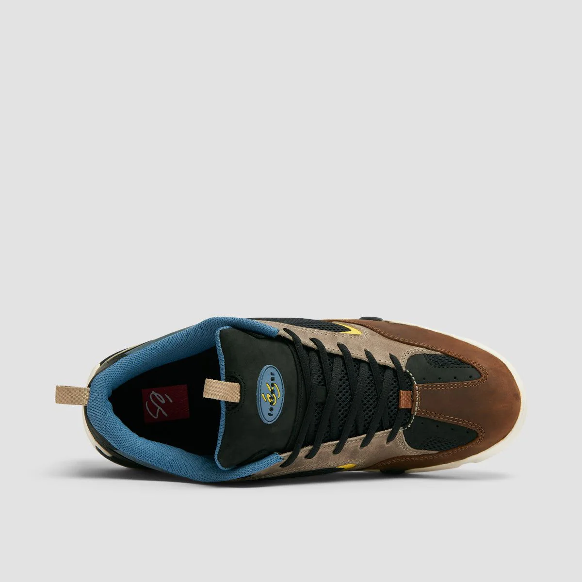 eS Quattro Plus Shoes - Brown/Tan/Blue - Image 4