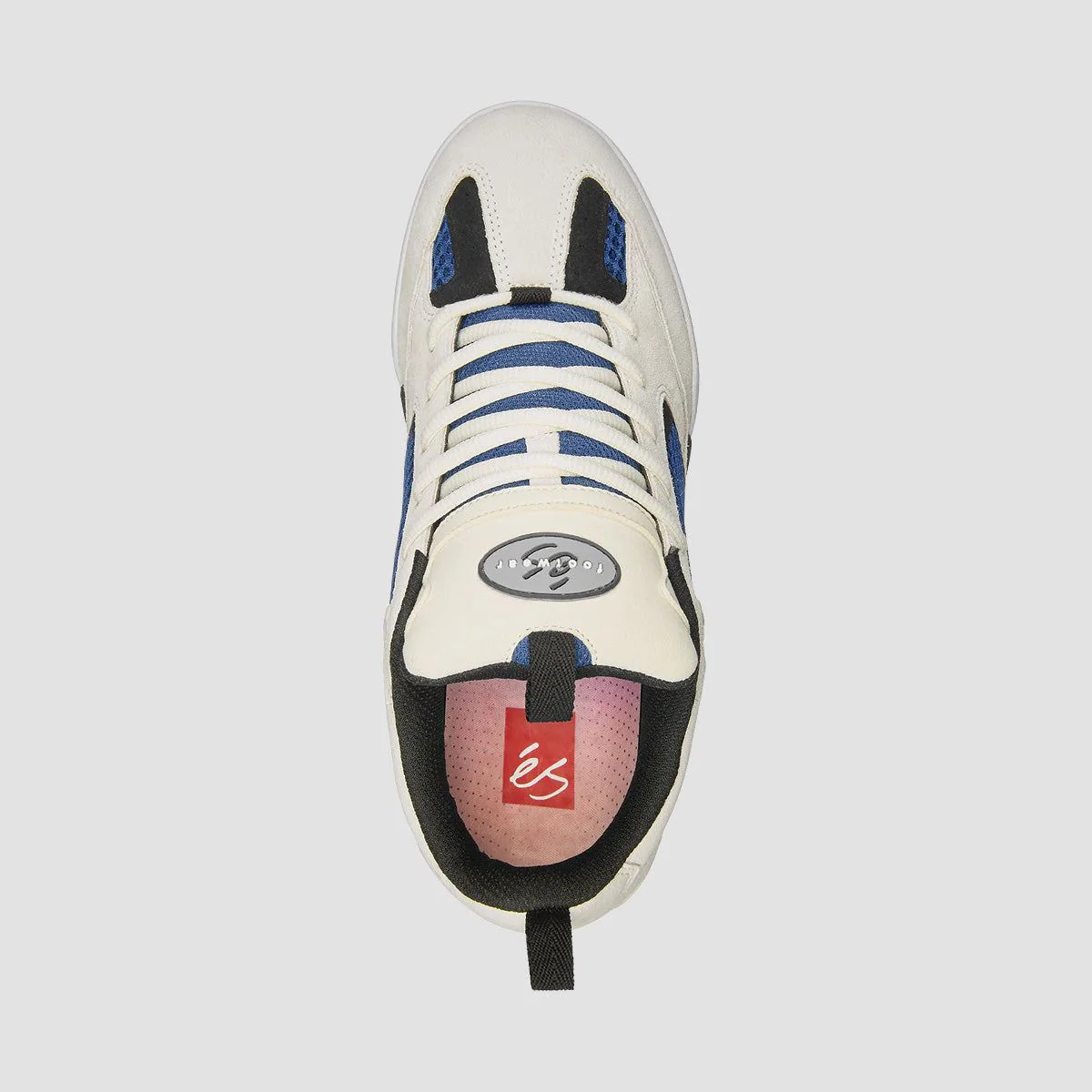 eS Quattro Shoes - White/Blue/Black - Image 3