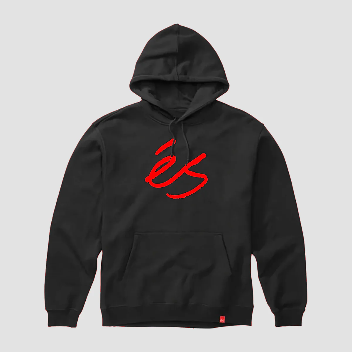eS Script Pullover Hoodie Black
