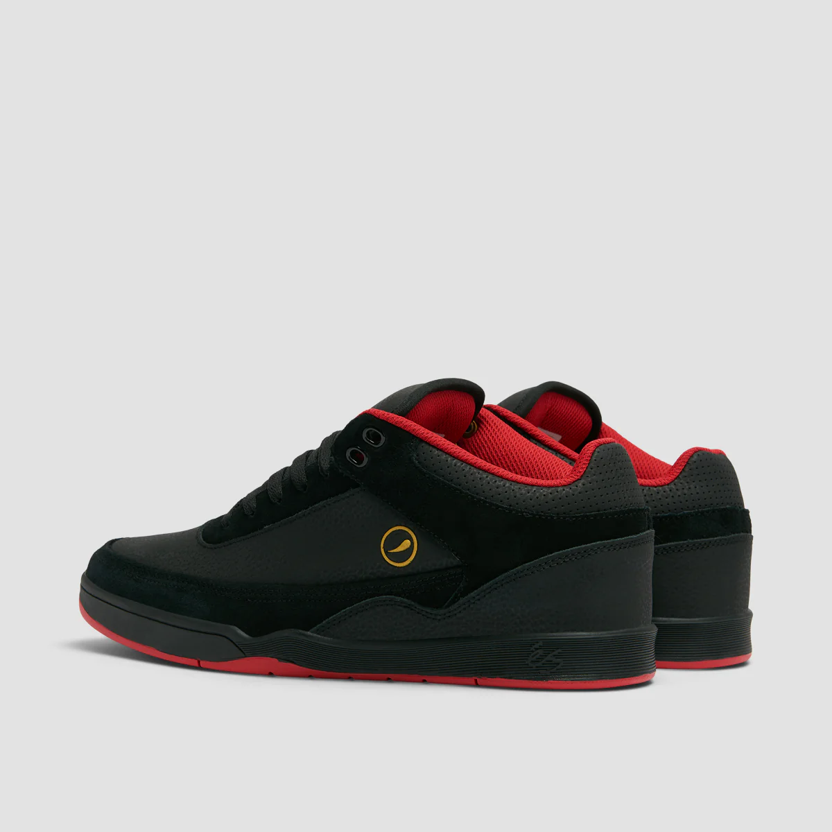 eS Stylus Mid X Wade Desarmo Shoes - Black/Red - Image 3