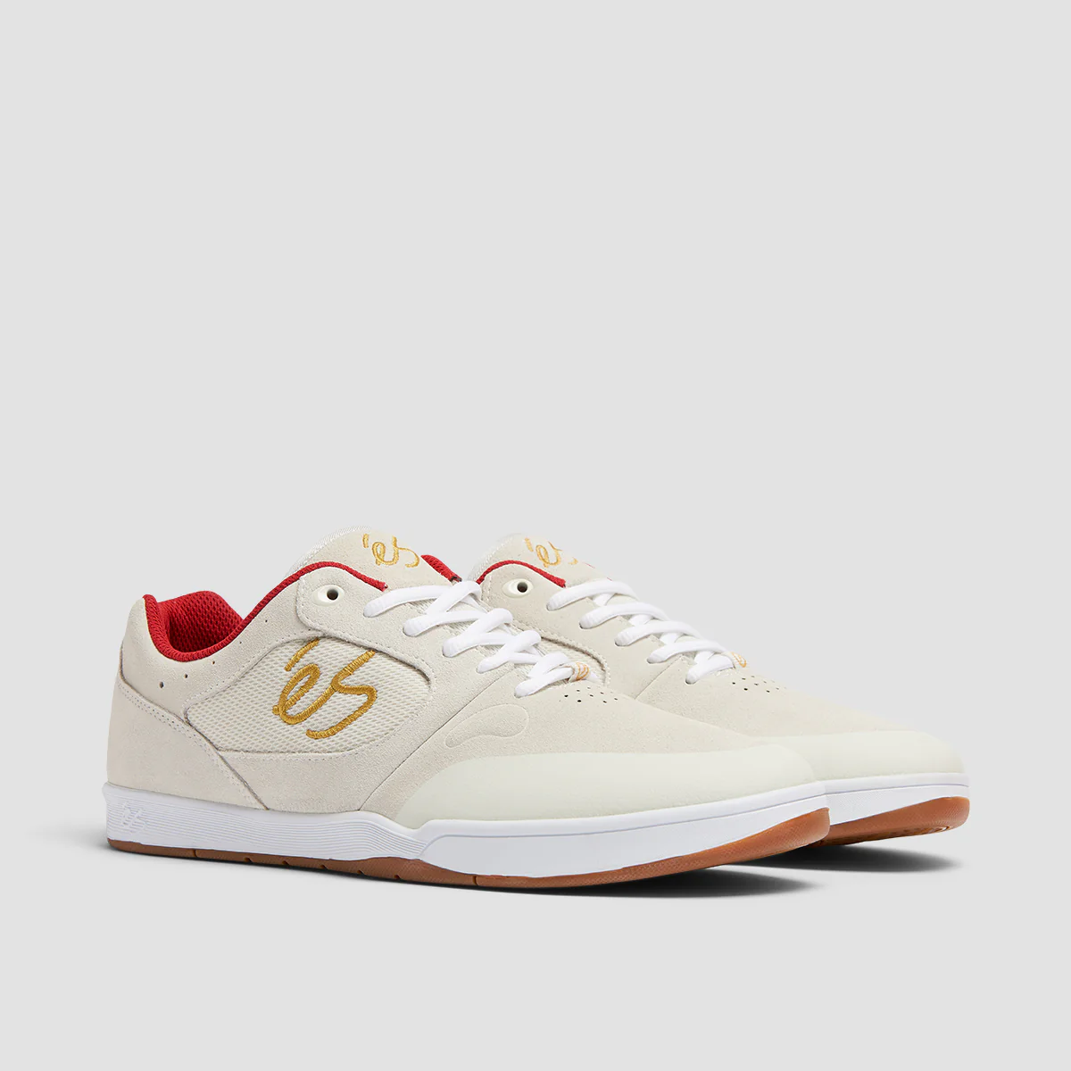 eS Swift 1.5 Shoes - White/Red/Gum - Image 2
