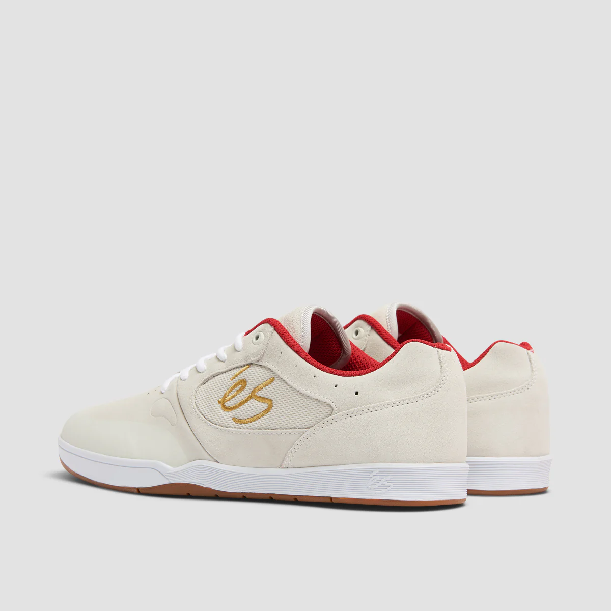 eS Swift 1.5 Shoes - White/Red/Gum - Image 3