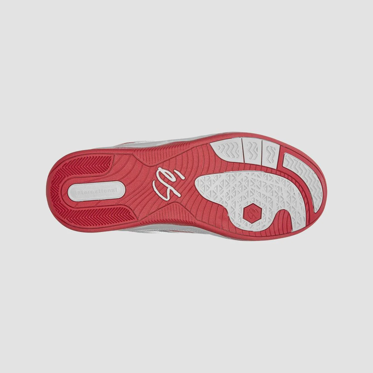 eS TJ Rogers Shoes - White/Red - Image 3