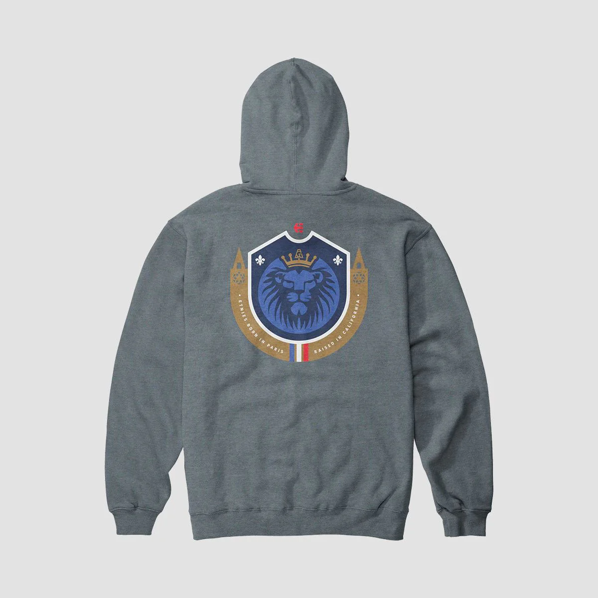 Etnies AG Pullover Hoodie Grey/Heather - Image 2
