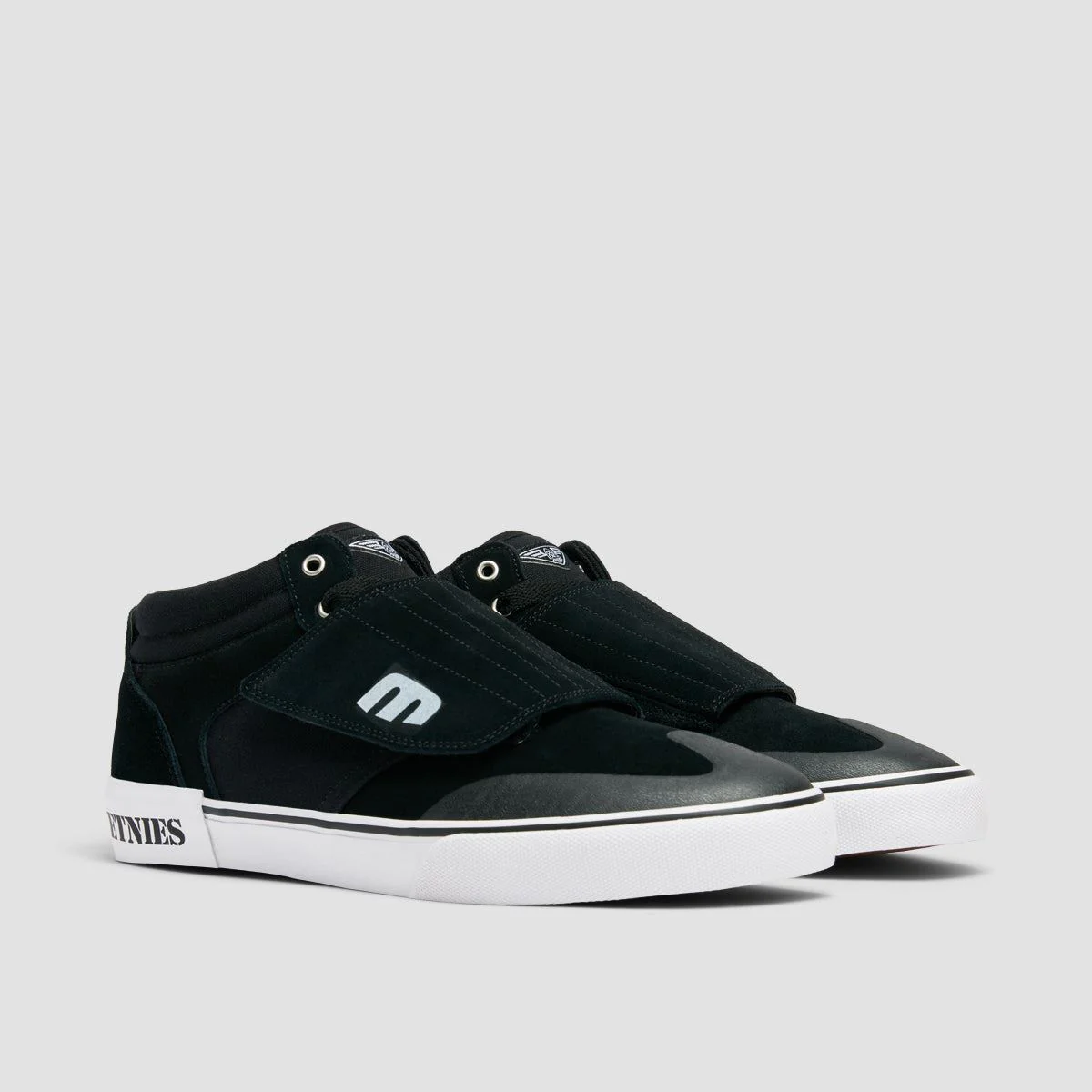 Etnies Andy Anderson Mid Top Shoes - Black/White - Image 2