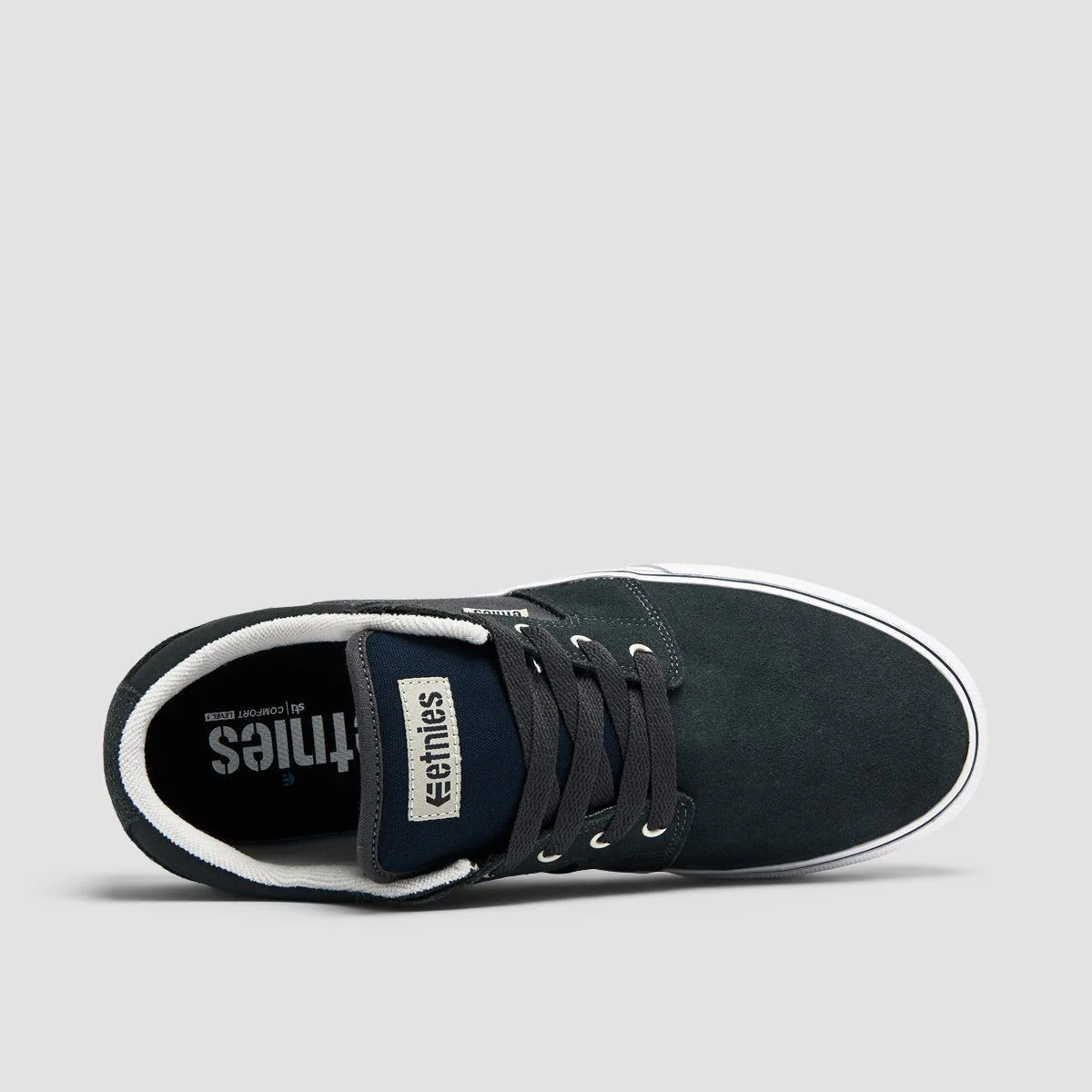 Etnies Barge LS Shoes - Grey/Grey/Blue - Image 4