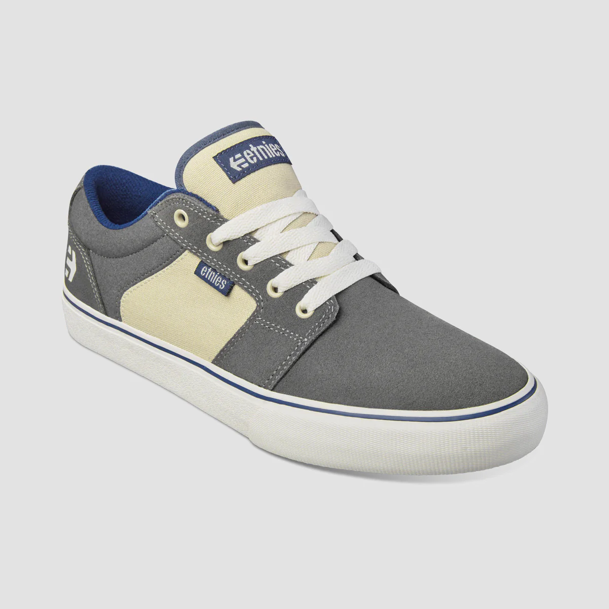 Etnies Barge LS Shoes - Grey/Navy/Other - Image 2