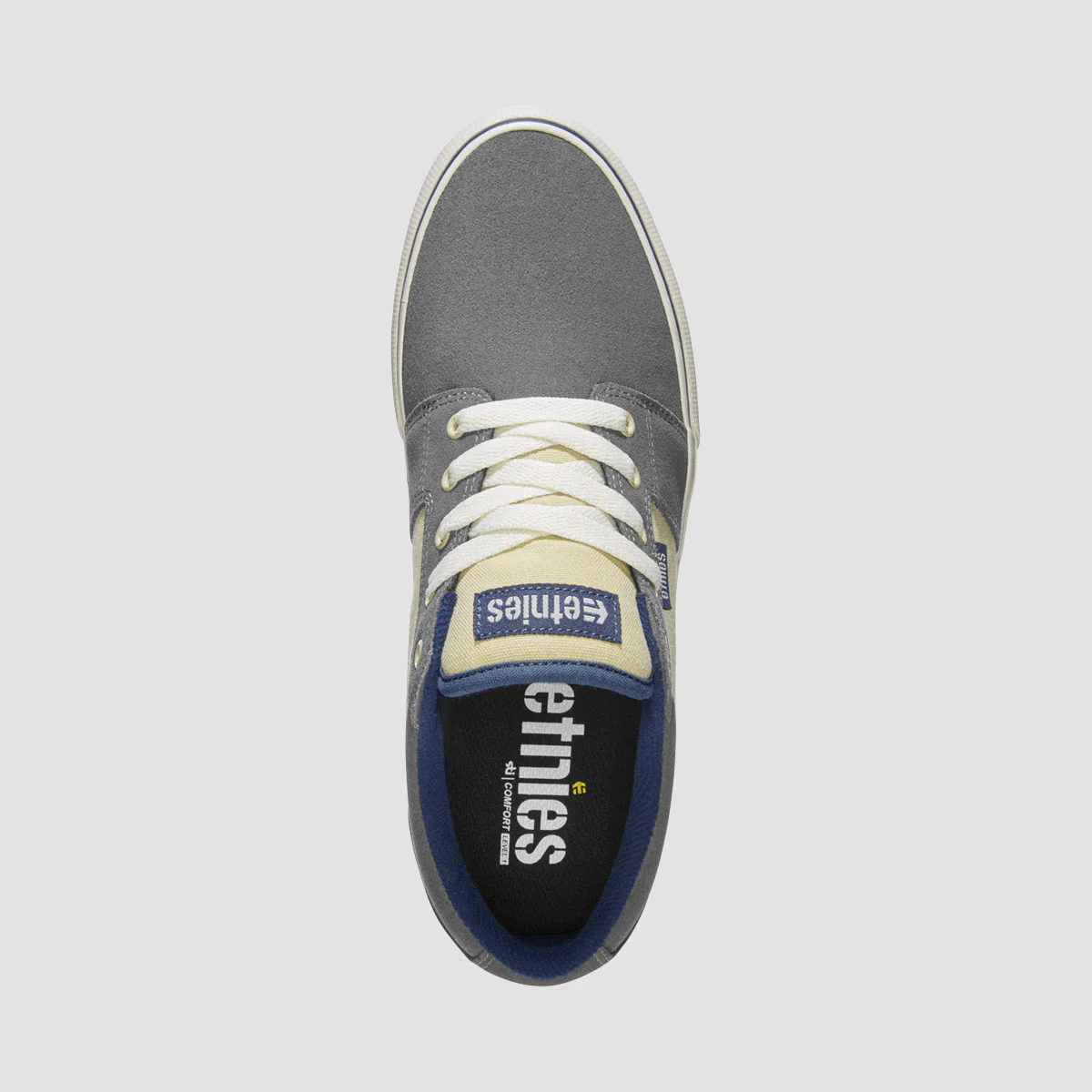 Etnies Barge LS Shoes - Grey/Navy/Other - Image 3