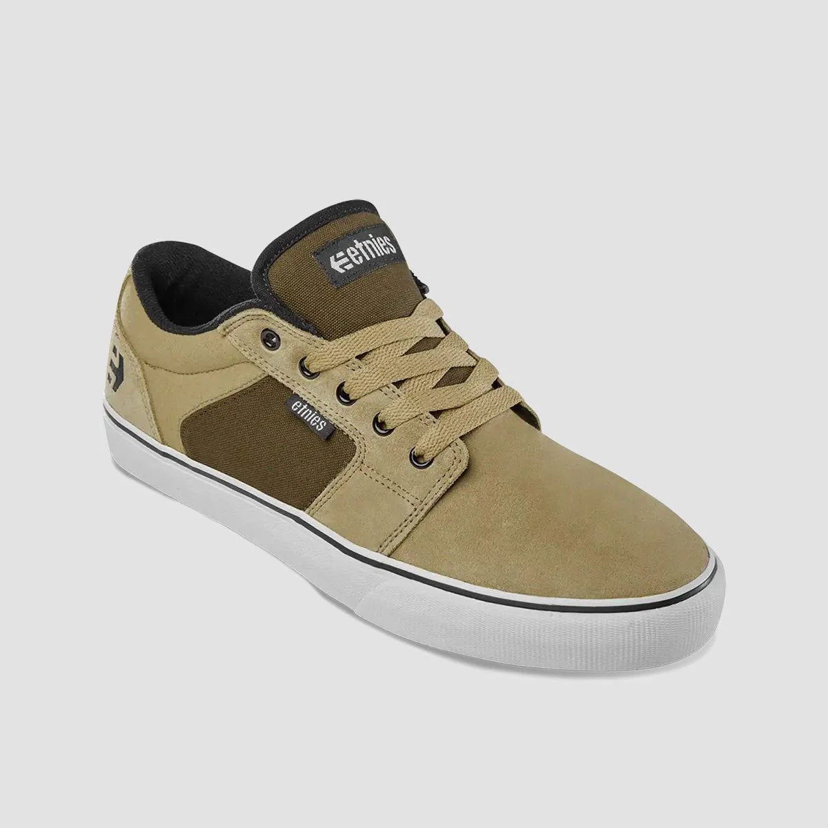 Etnies Barge LS Shoes - Tan/Brown/Orange - Image 2
