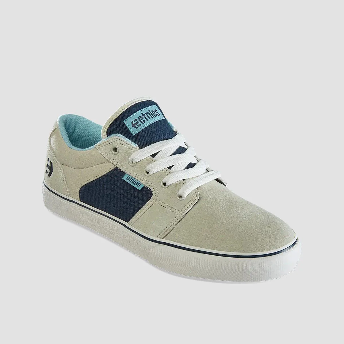 Etnies Barge LS Shoes - Tan/Navy - Image 2