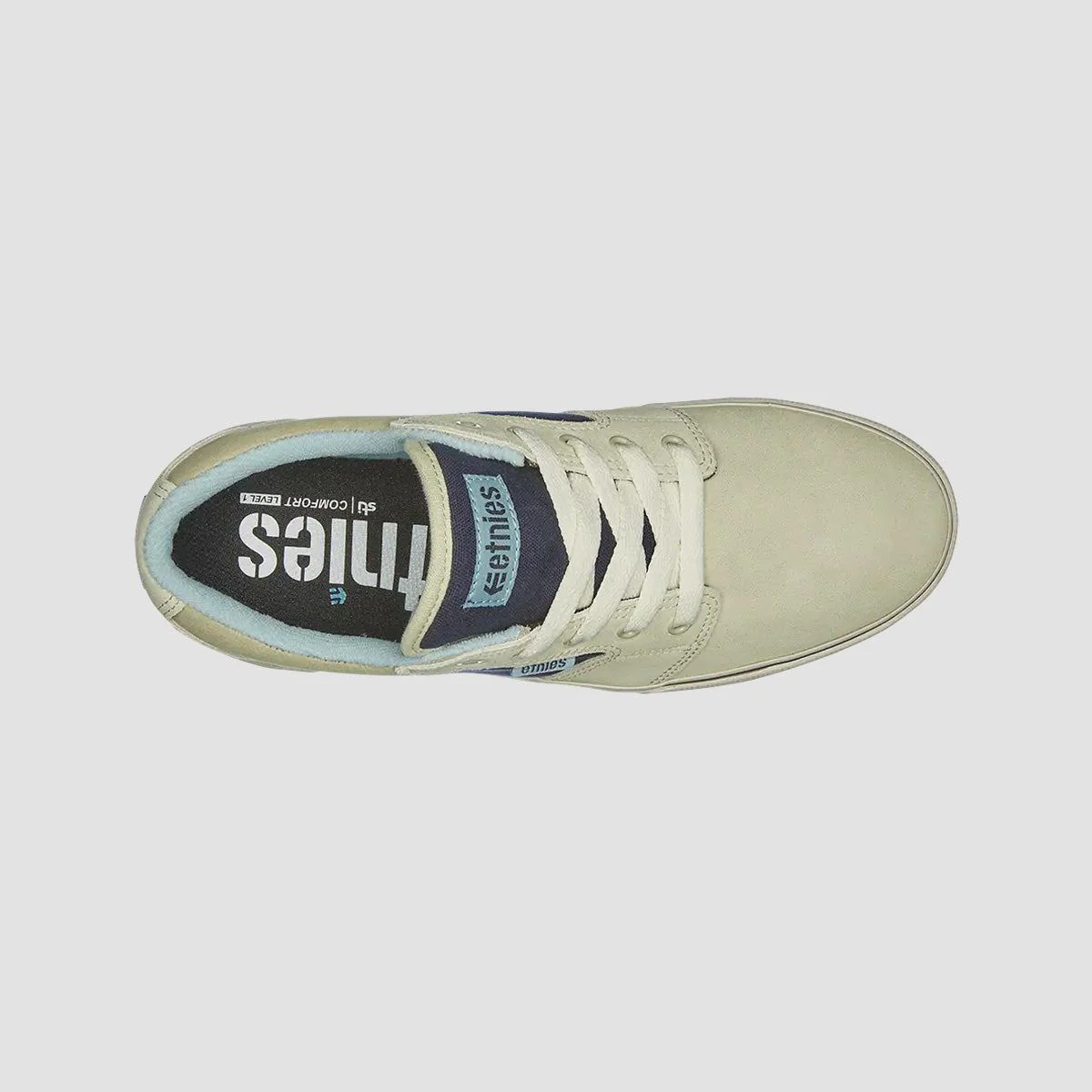Etnies Barge LS Shoes - Tan/Navy - Image 3