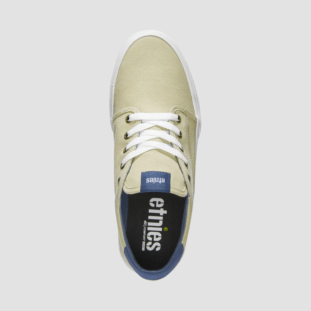 Etnies Barge Slim Shoes - Tan/Navy - Image 3