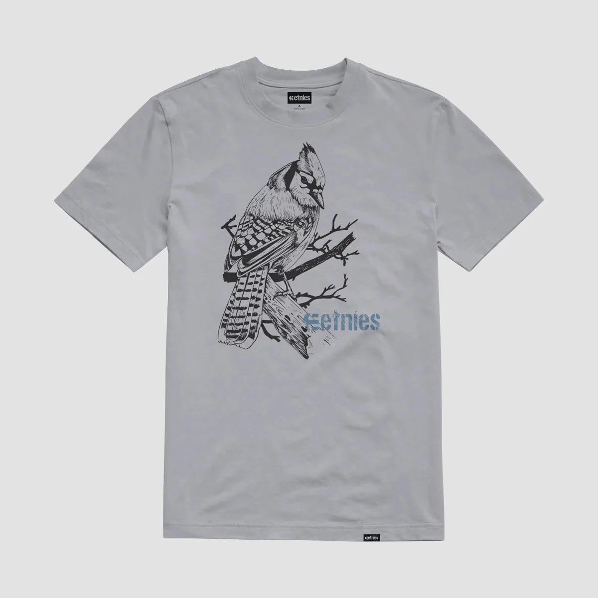 Etnies Bird Series T-Shirt Grey