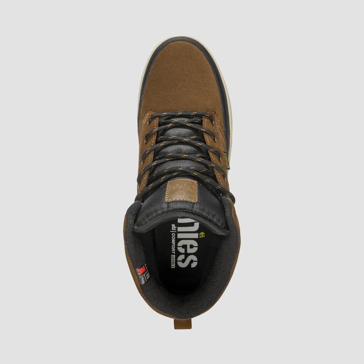 Etnies Dunbar HTW High Top Shoes - Brown/Black - Image 3