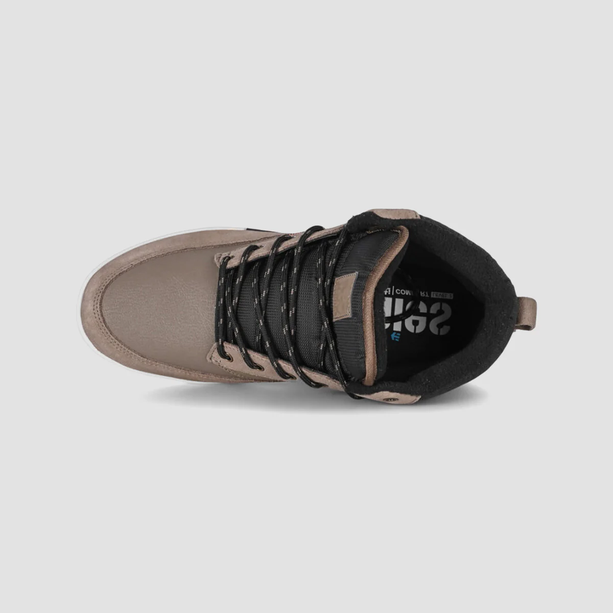 Etnies Dunbar WNT High Top Shoes - Warm Grey - Image 2