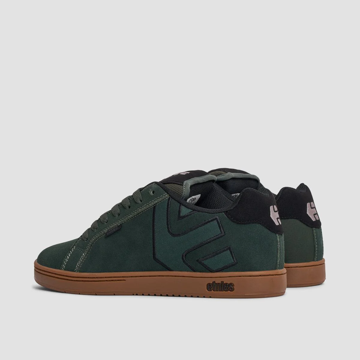 Etnies Fader Shoes - Green/Gum - Image 3