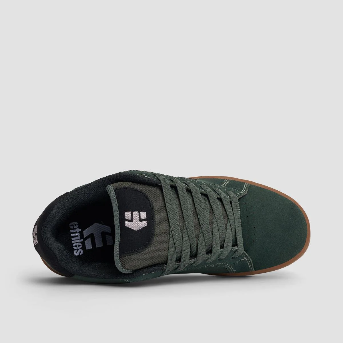 Etnies Fader Shoes - Green/Gum - Image 4