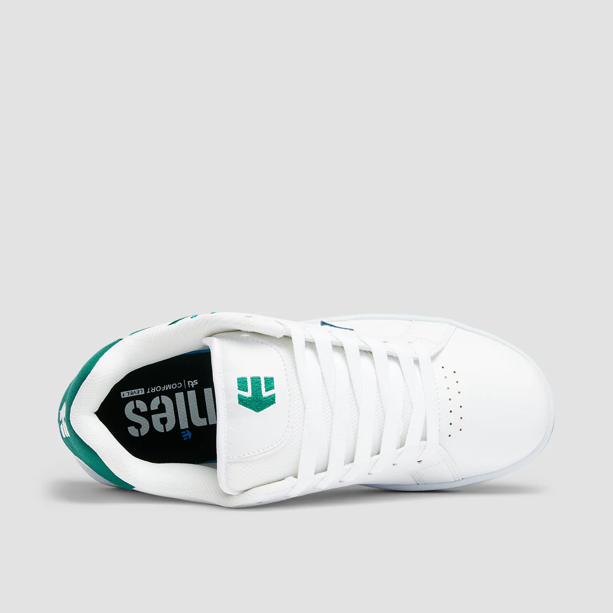 Etnies Fader Shoes - White/Green - Image 4