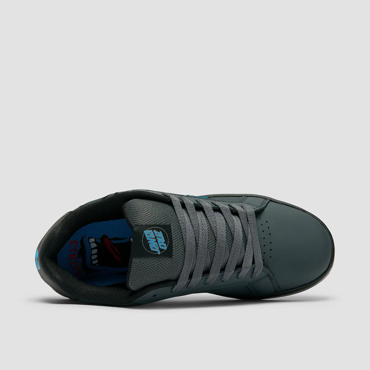 Etnies Fader X Santa Cruz Shoes - Dark Grey/Black - Image 4