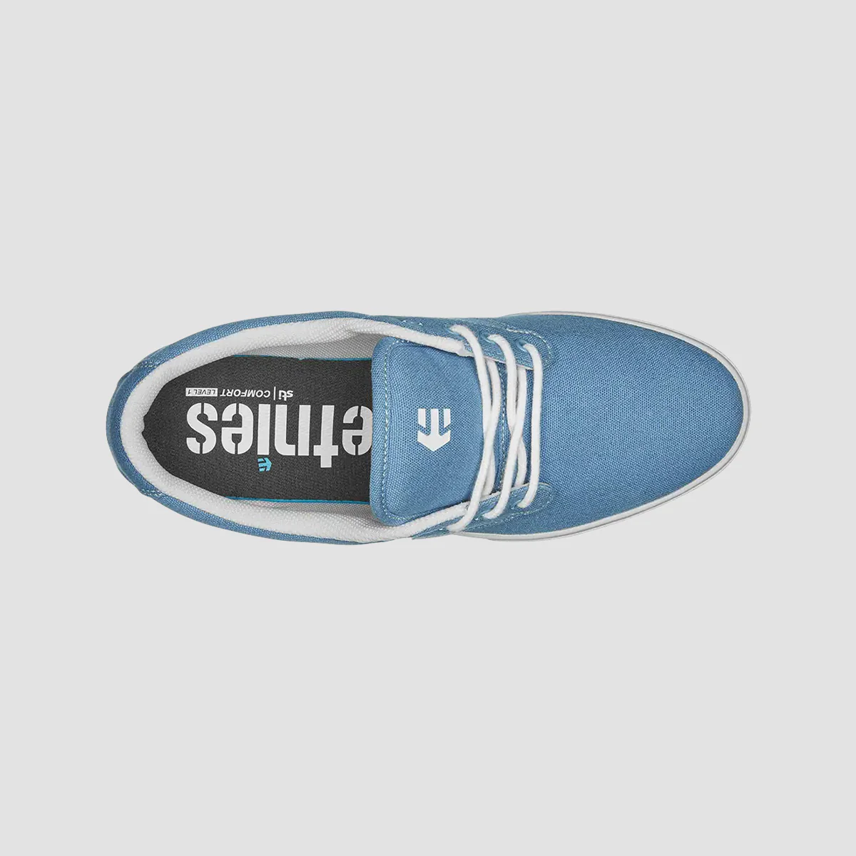 Etnies Jameson 2 Eco Shoes - Blue/White/Blue - Image 3