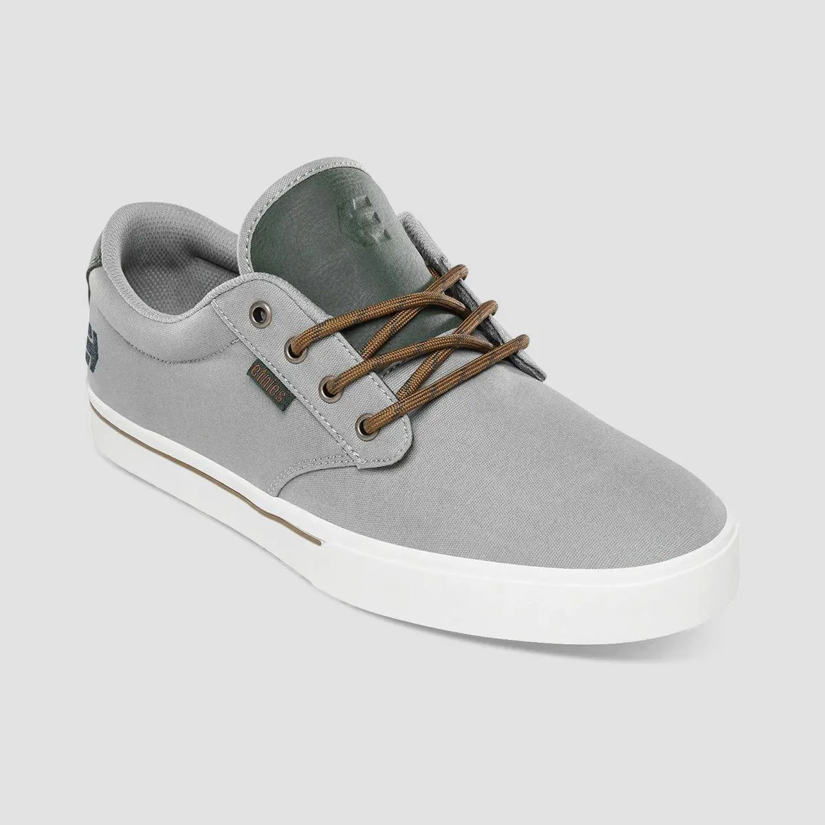 Etnies Jameson 2 Eco Shoes - Grey/Green - Image 2