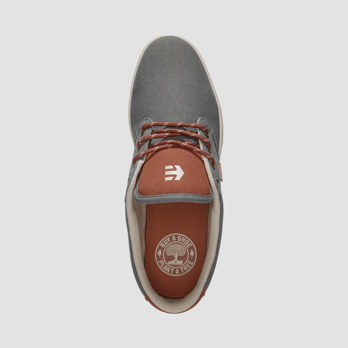 Etnies Jameson 2 Eco Shoes - Grey/Orange - Image 2