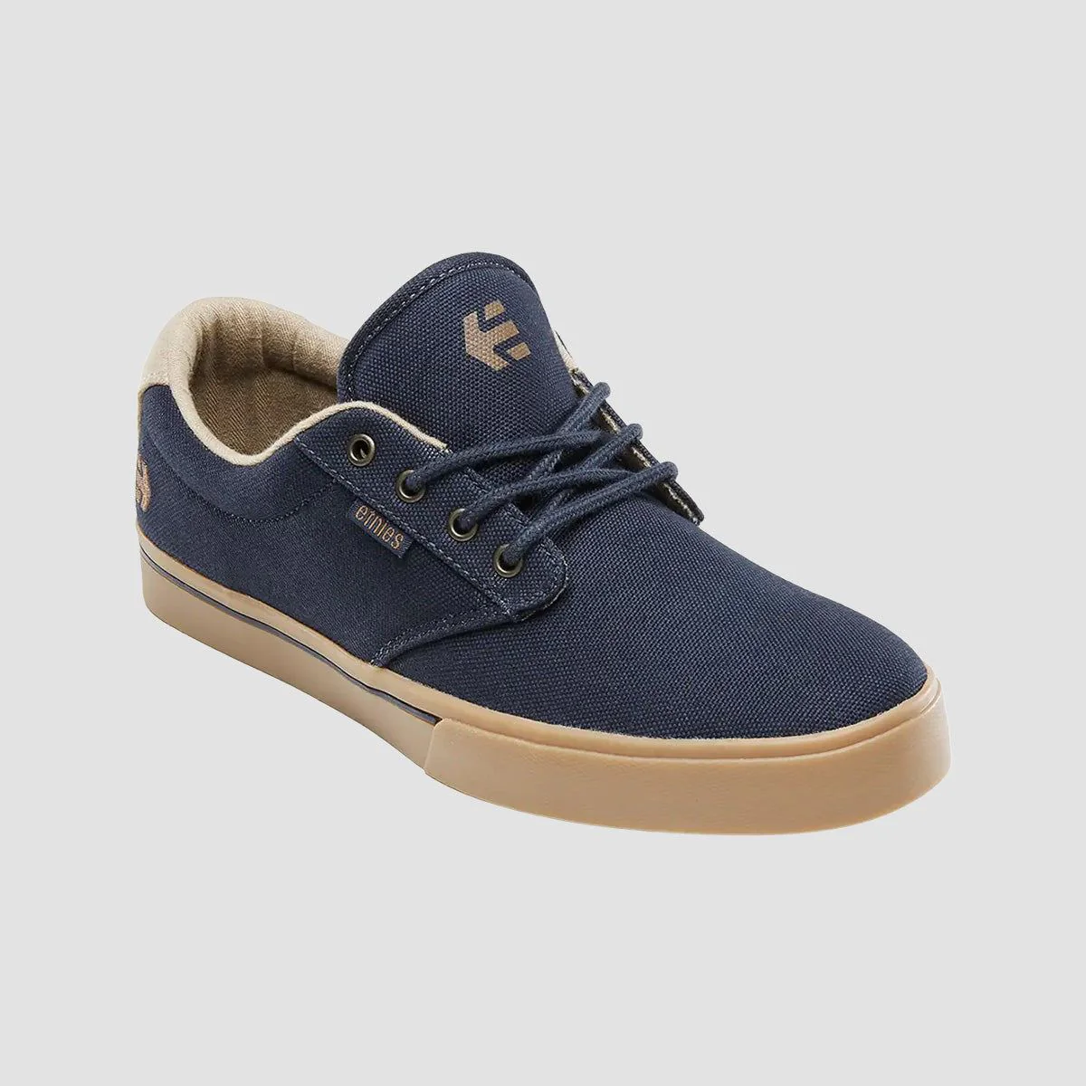 Etnies Jameson 2 Eco Shoes - Navy/Gum/Gold - Image 2
