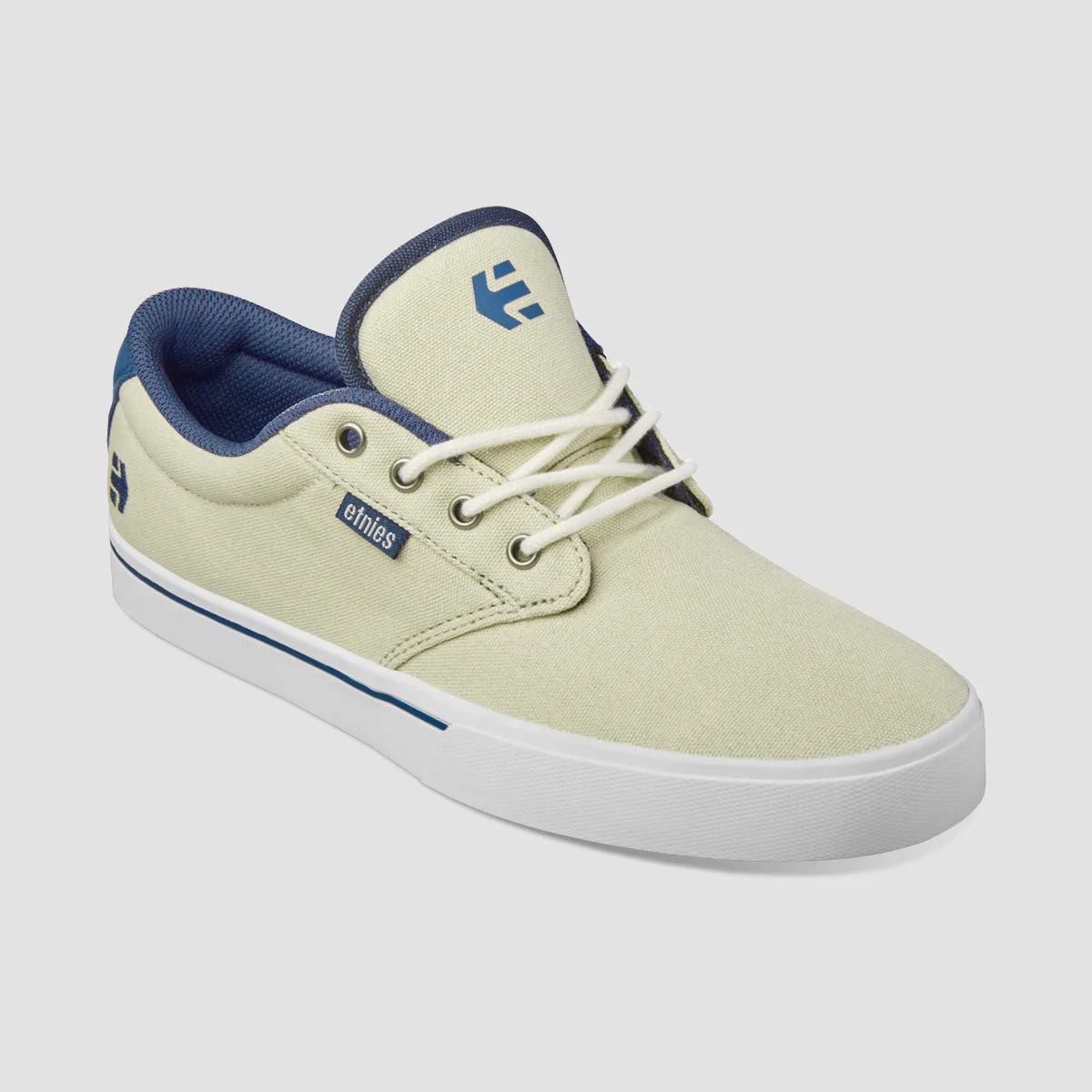 Etnies Jameson 2 Eco Shoes - Tan/Blue/White - Image 2