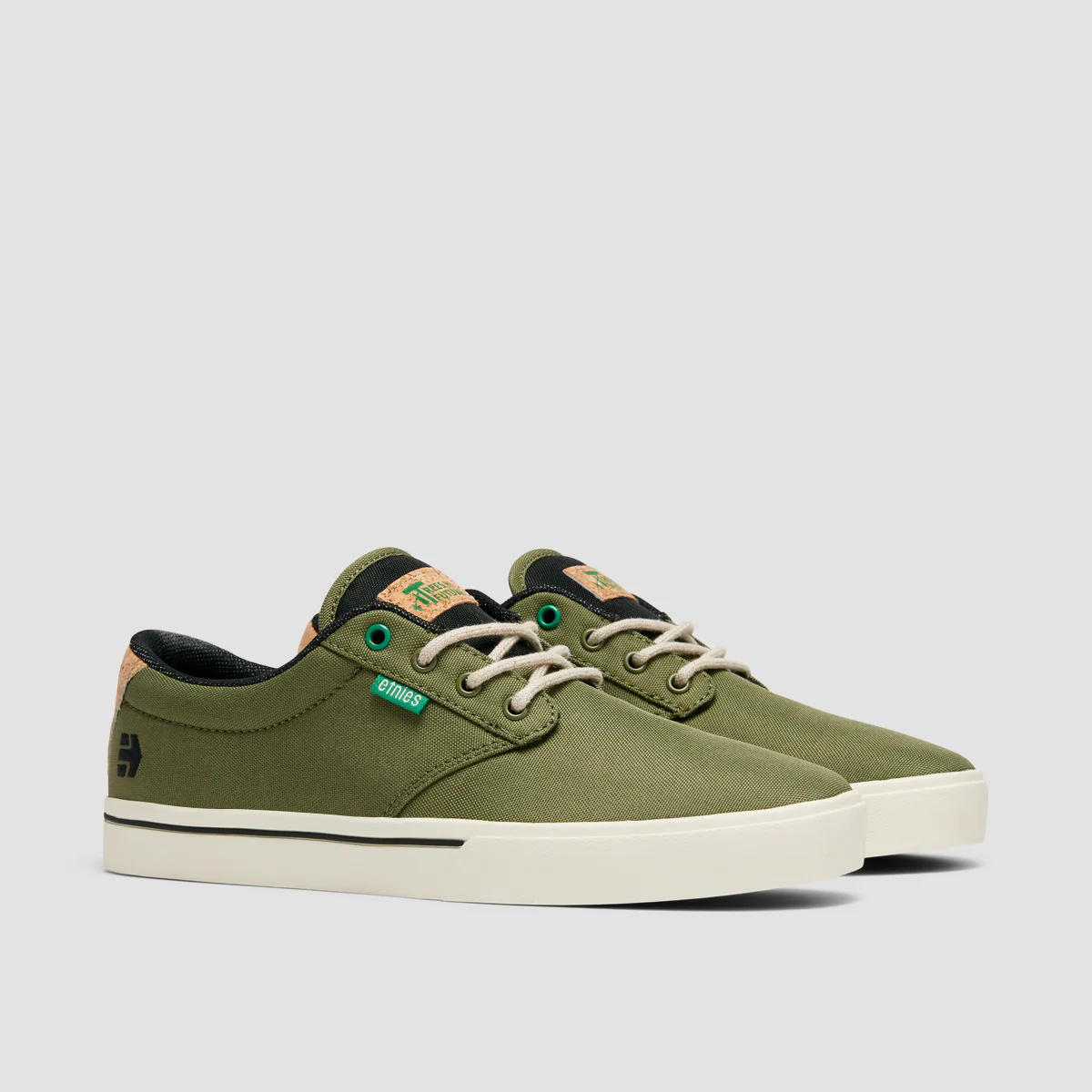 Etnies Jameson 2 Eco X TFTF Shoes - Olive - Image 2