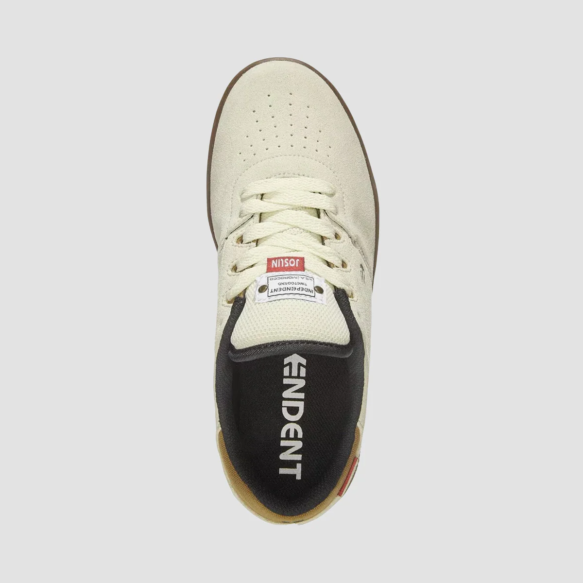 Etnies Josl1n X Independent Shoes - White/Gum - Kids - Image 3