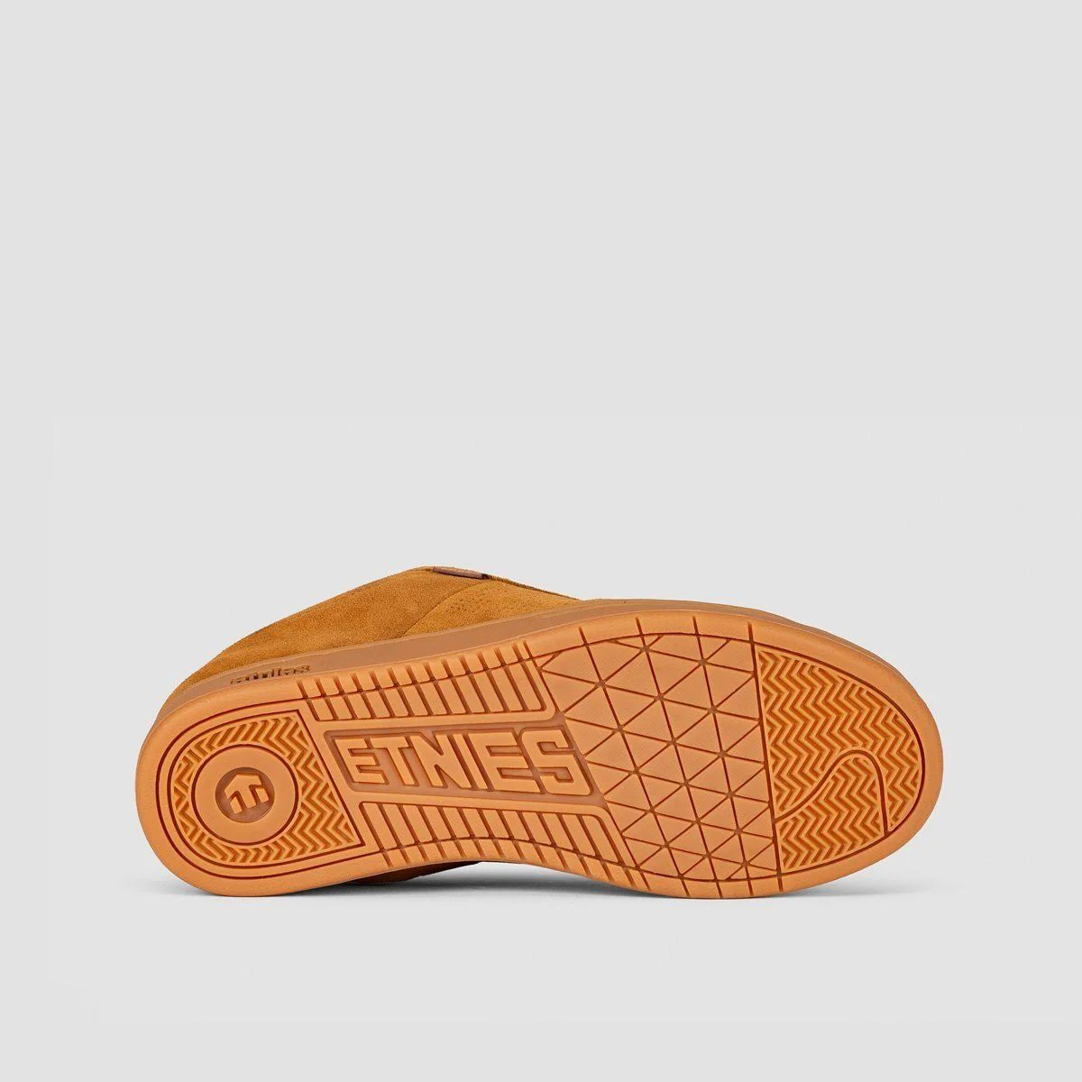 Etnies Kingpin Shoes - Brown/Gum/Gold - Image 5