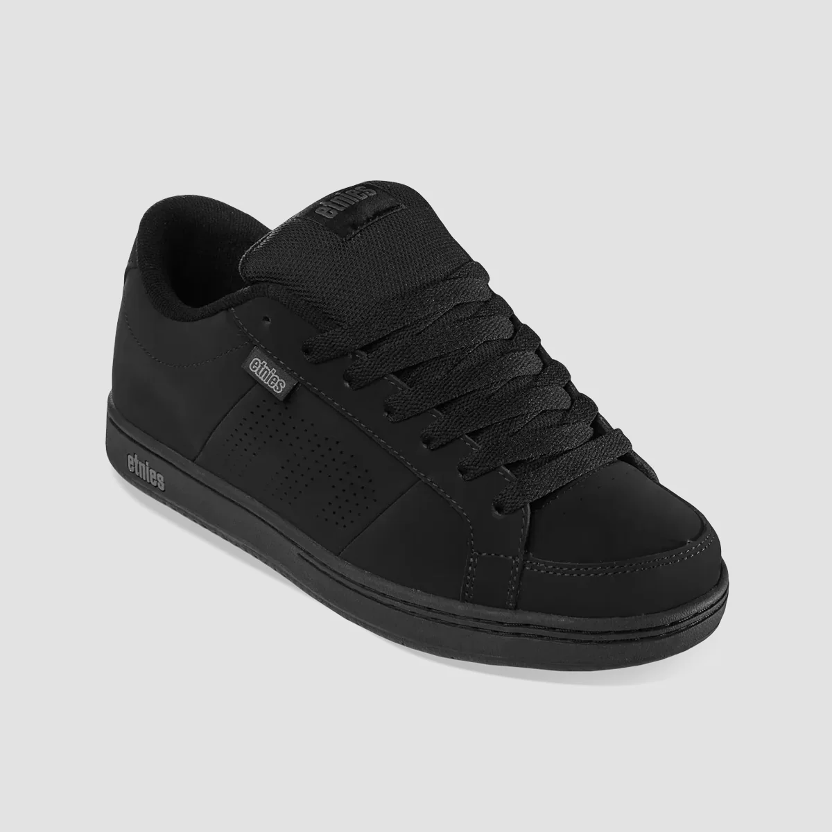 Etnies Kingpin Shoes - Black Dirty Wash - Image 2