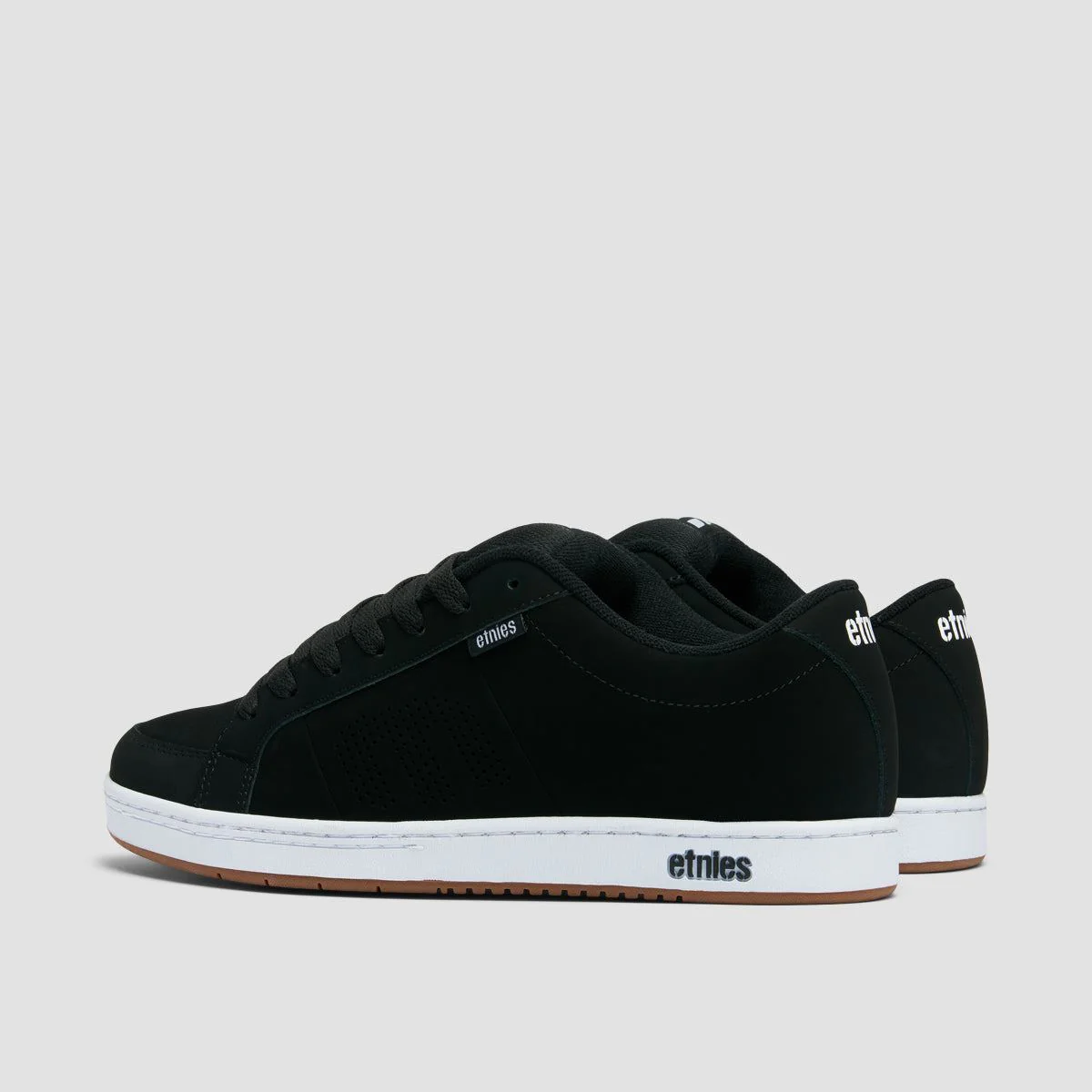 Etnies Kingpin Shoes - Black/White/Gum - Image 3