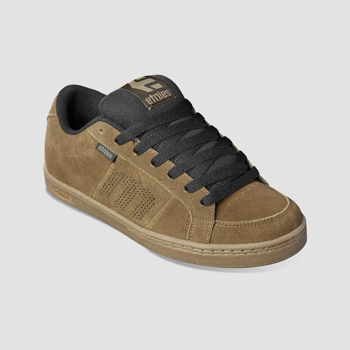 Etnies Kingpin Shoes - Brown/Warm Grey/Gum - Image 2