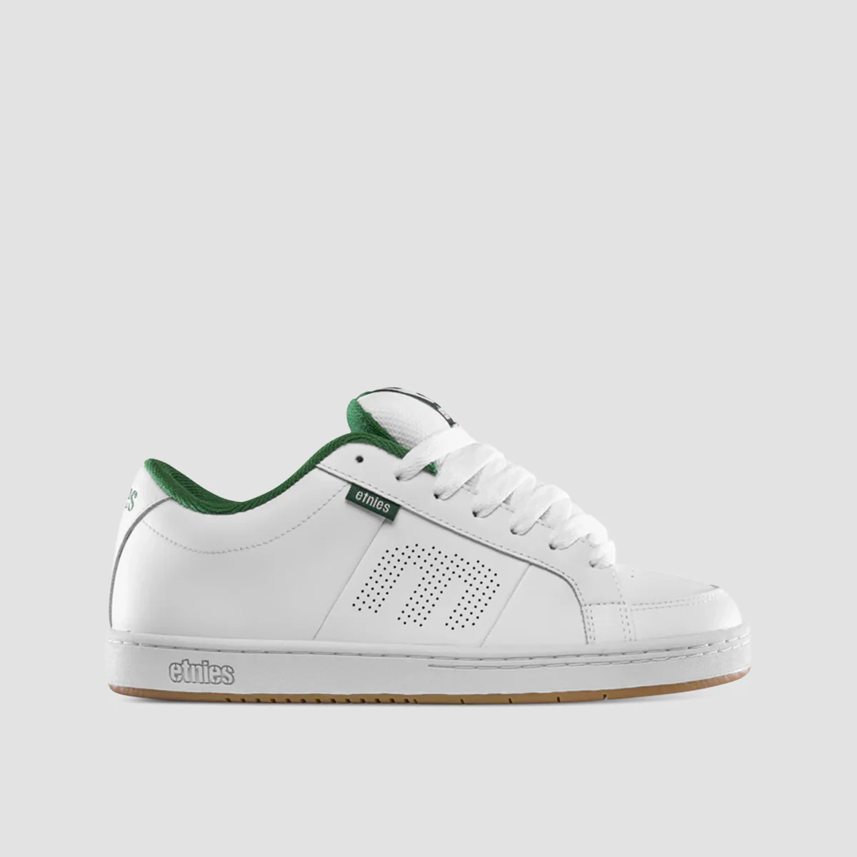 Etnies Kingpin Shoes - White/Green