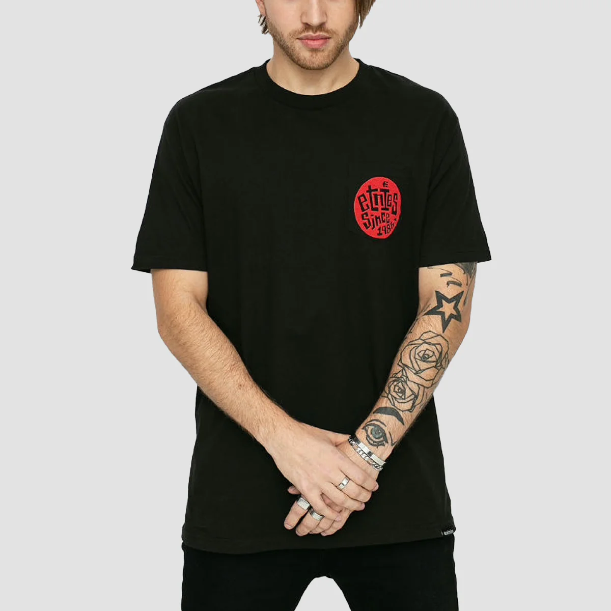 Etnies Laster EU T-Shirt Black - Image 2