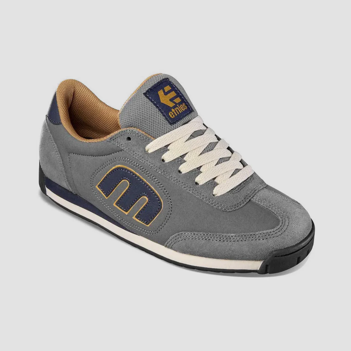 Etnies Lo-Cut II Ls Shoes - Grey/Navy/White - Image 2