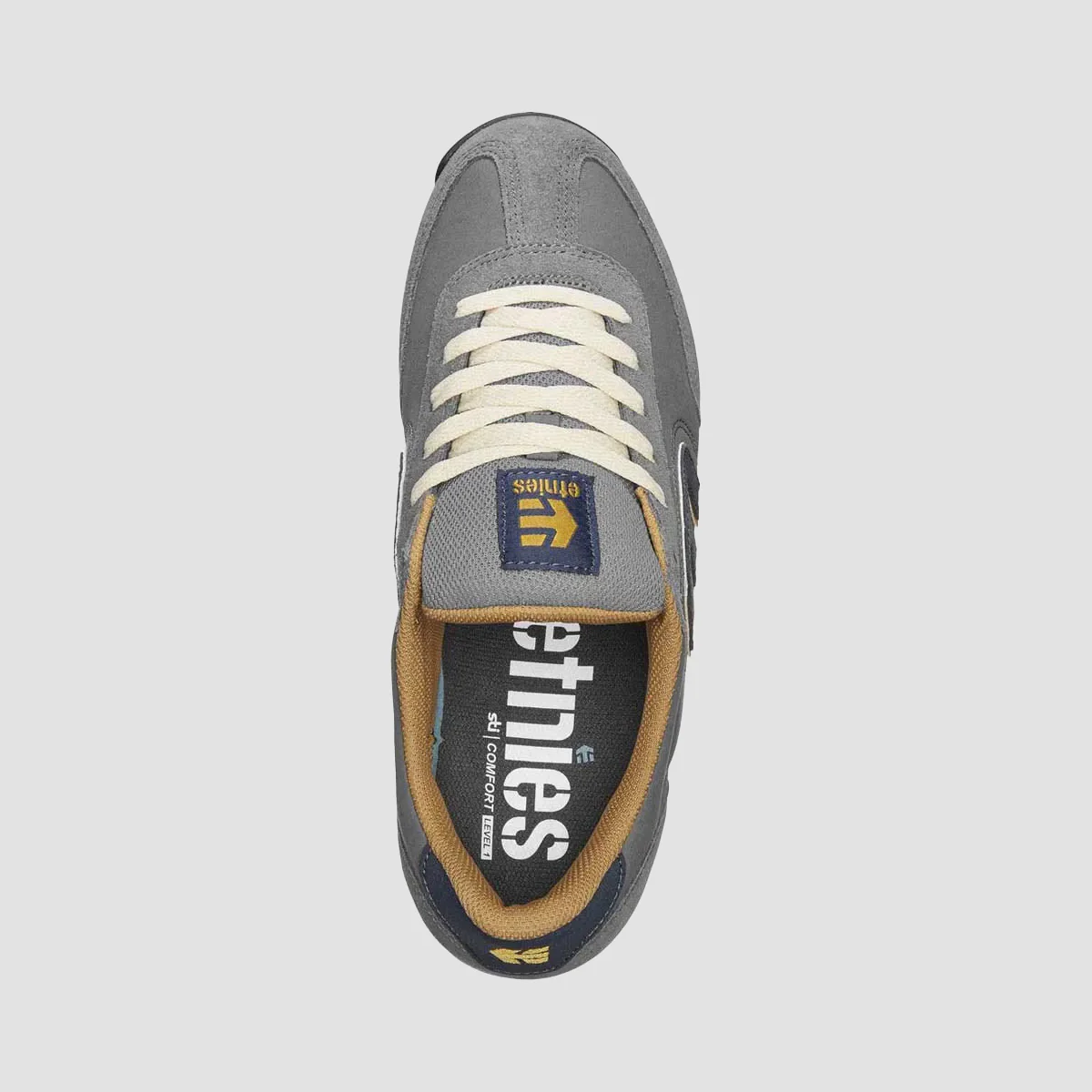 Etnies Lo-Cut II Ls Shoes - Grey/Navy/White - Image 3