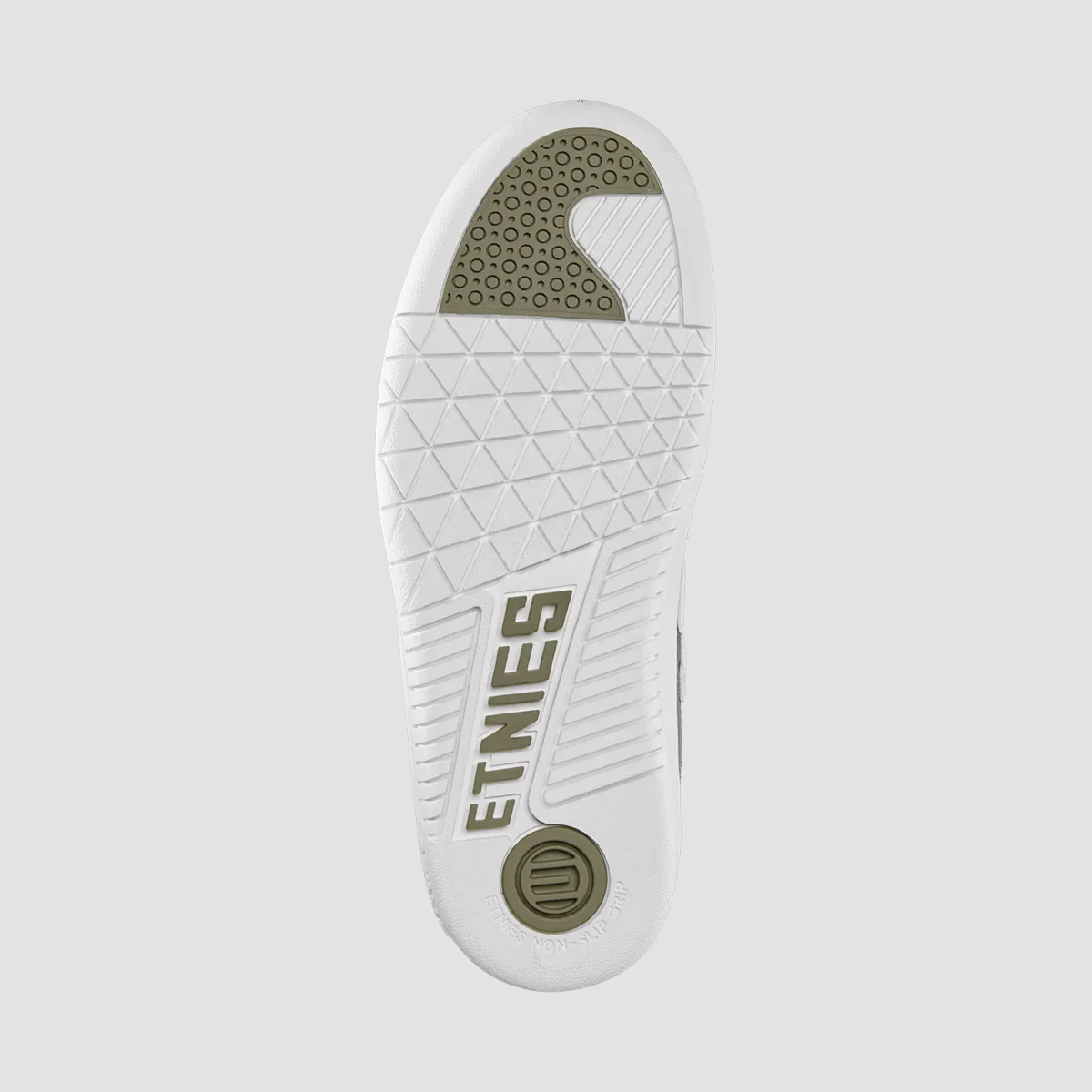 Etnies Locut Shoes - Olive/White - Image 3