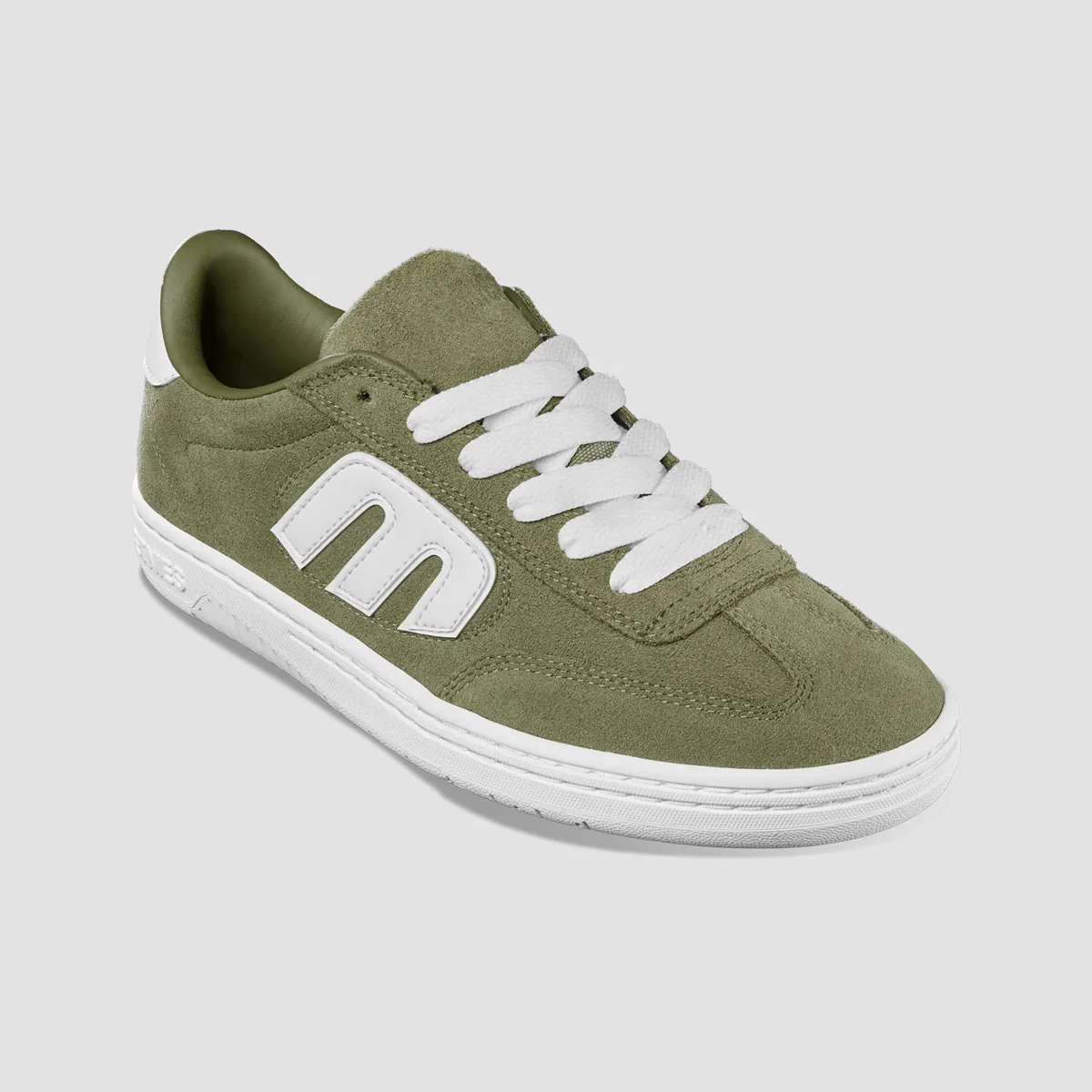 Etnies Locut Shoes - Olive/White - Image 4