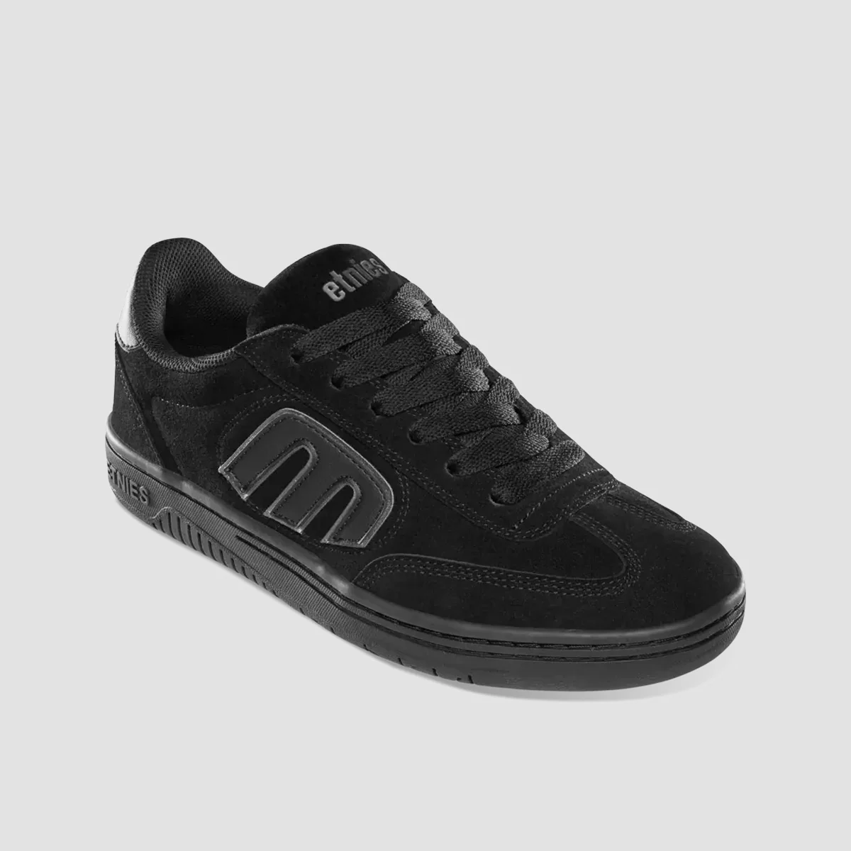 Etnies Locut X Don Brown Shoes - Black/Black/Black - Image 2